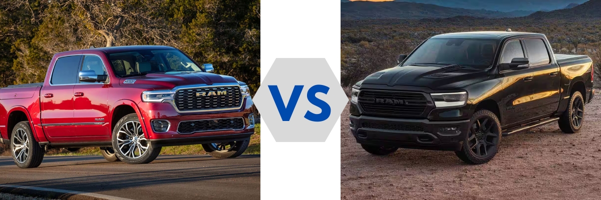 2025 Ram 1500 vs 2024 Ram 1500