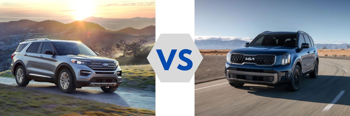 2023 Ford Explorer vs Kia Telluride