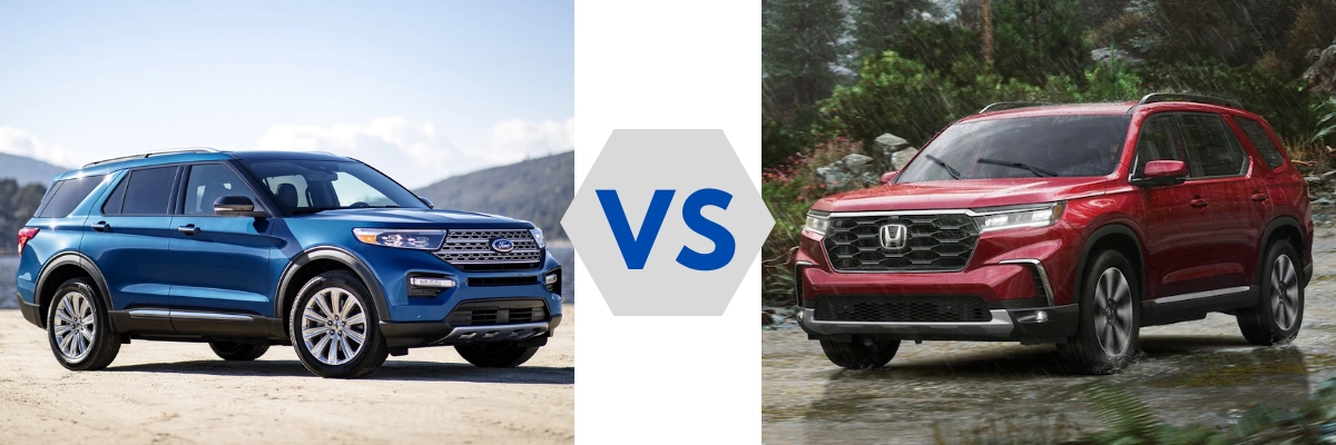 2024 Ford Explorer vs 2024 Honda Pilot