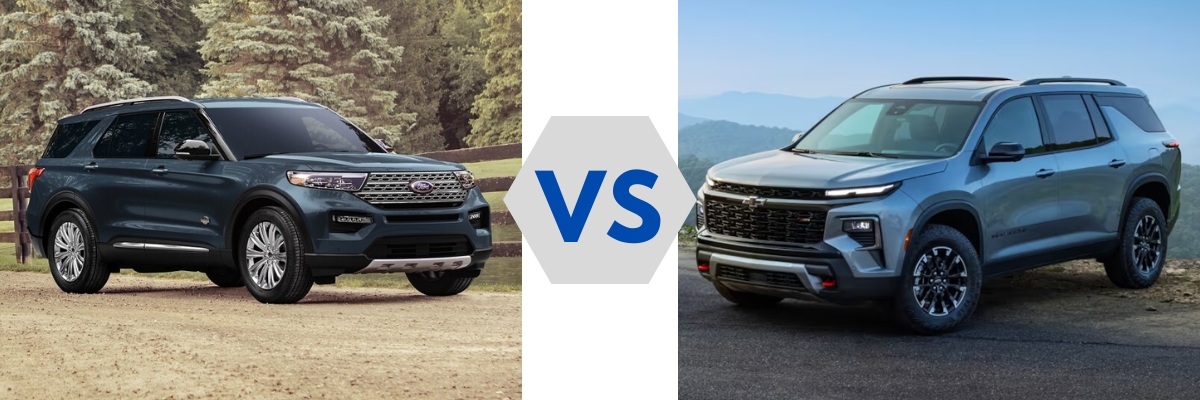 2024 Ford Explorer vs 2024 Chevy Traverse