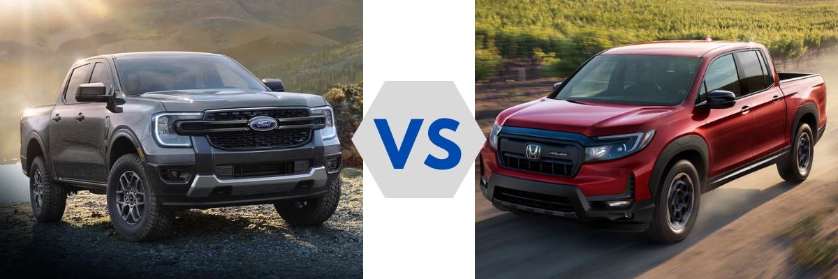 2024 Ford Ranger vs 2024 Honda Ridgeline