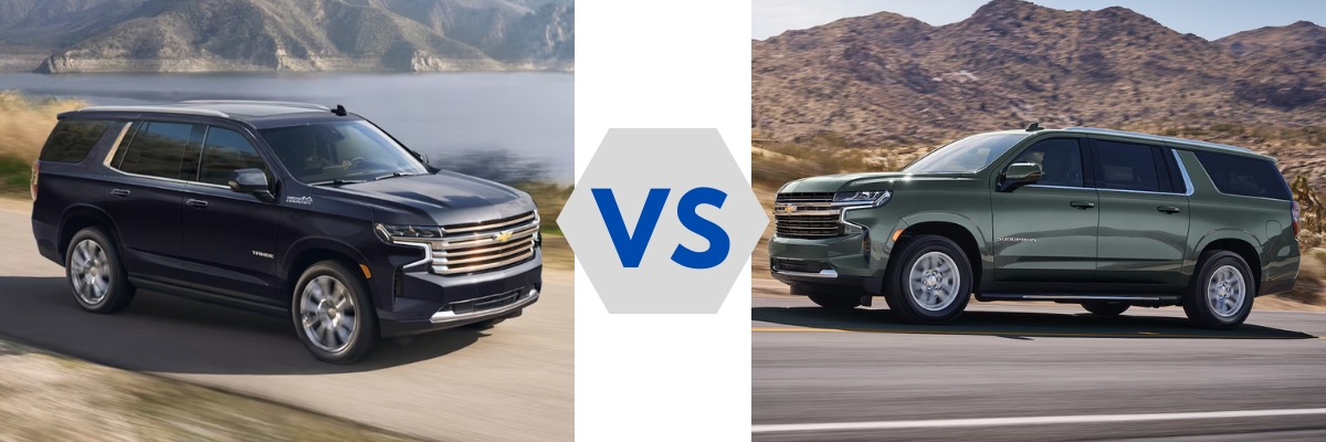 2024 Chevy Tahoe vs 2024 Chevy Suburban