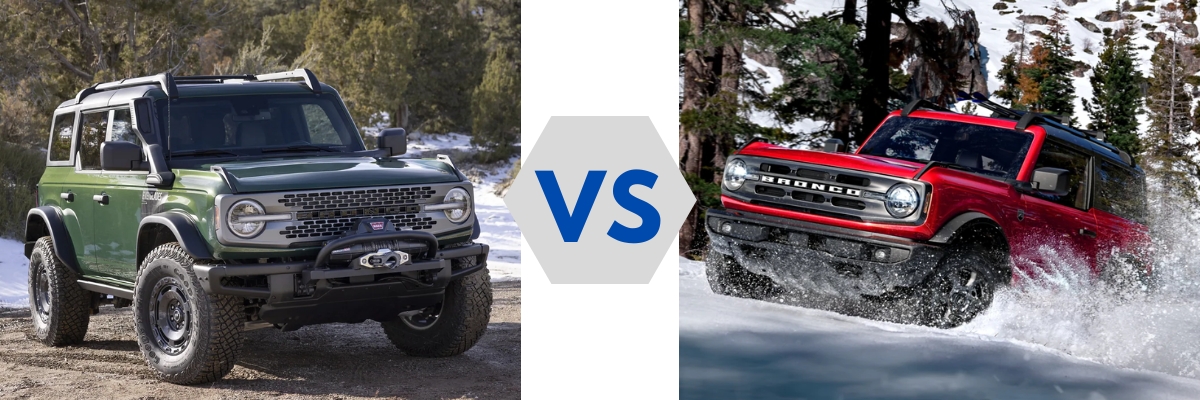 2023 Ford Bronco vs 2022 Ford Bronco