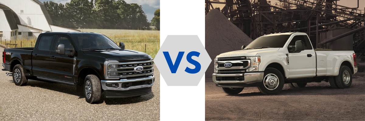 2023 Ford Super Duty vs 2022 Ford Super Duty