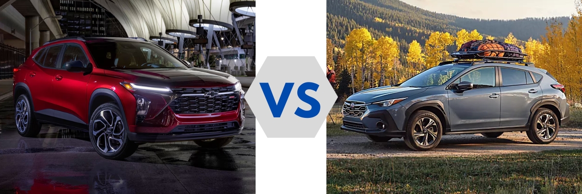 2024 Chevy Trax vs 2024 Subaru Crosstrek