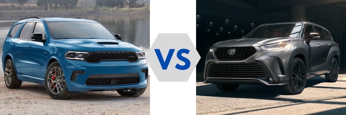 2024 Dodge Durango  vs Toyota Highlander