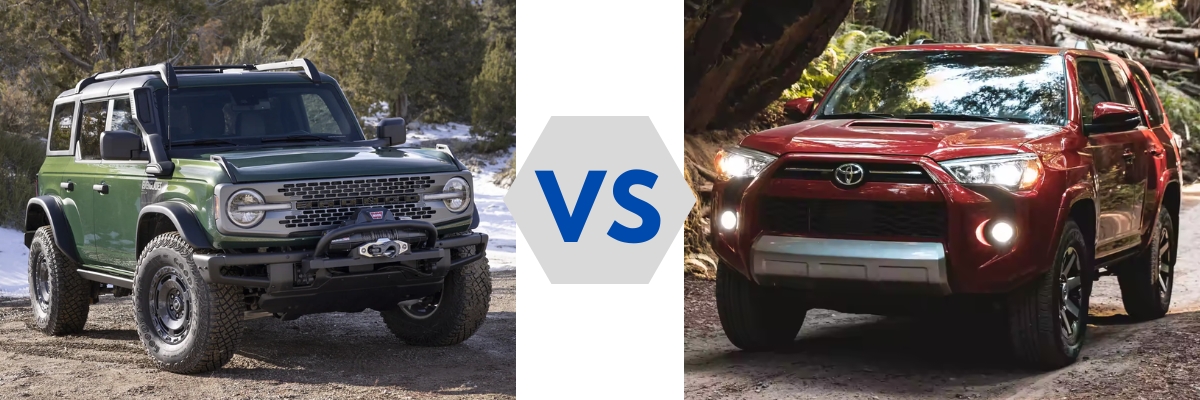 2023 Ford Bronco vs Toyota 4Runner