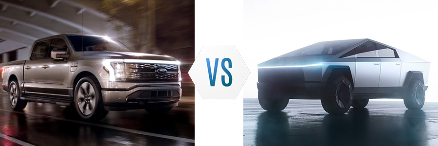 2022 Ford F-150 Lightning vs Tesla Cybertruck