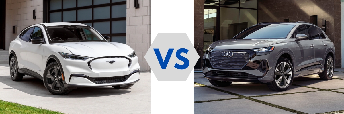 2023 Ford Mustang Mach-e vs Audi Q4 e-tron 