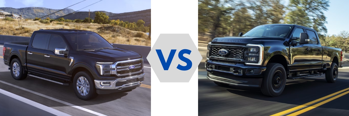 2024 Ford F-150 vs. 2024 Ford Super Duty