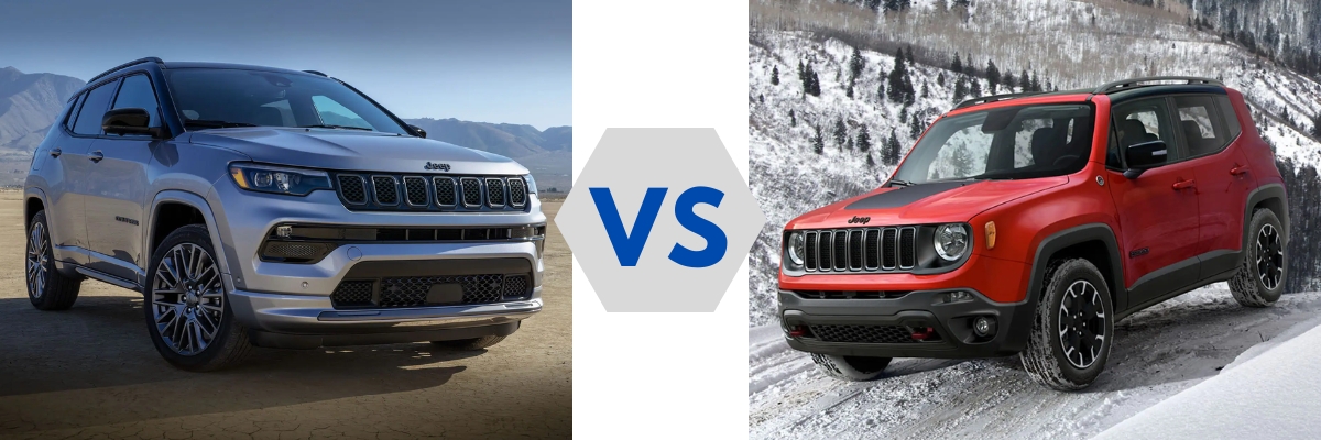 2023 Jeep Compass vs Jeep Renegade