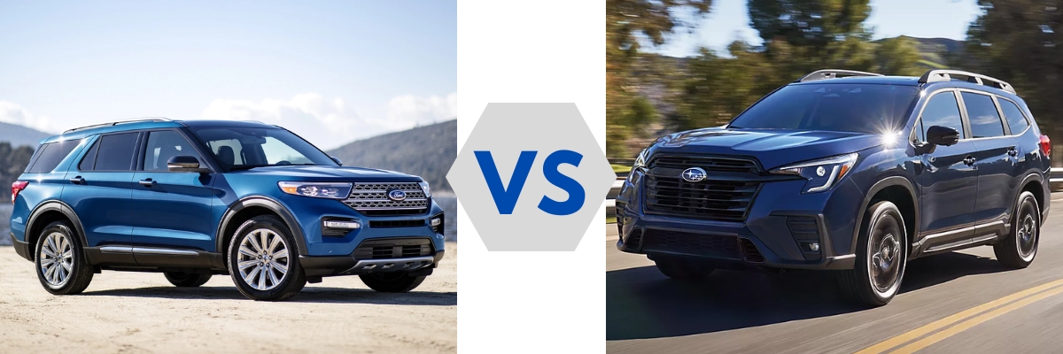 2023 Ford Explorer vs Subaru Ascent