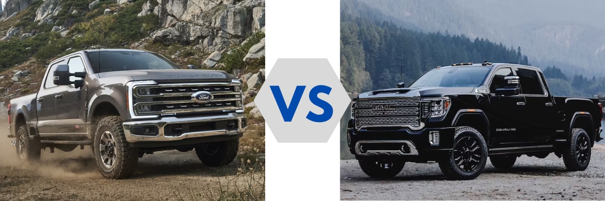 2023 Ford Super Duty vs GMC Sierra HD