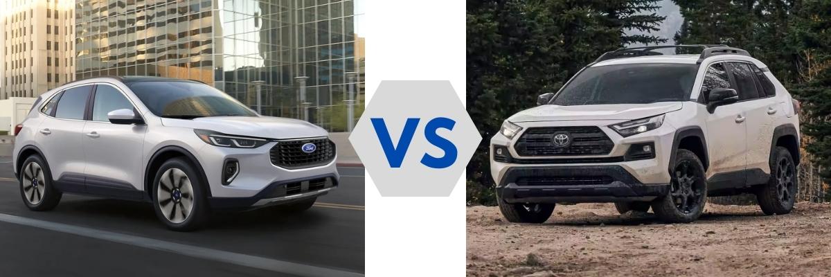 2023 Ford Escape vs Toyota RAV4