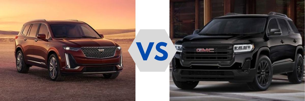 2022 Cadillac XT6 vs GMC Acadia Denali