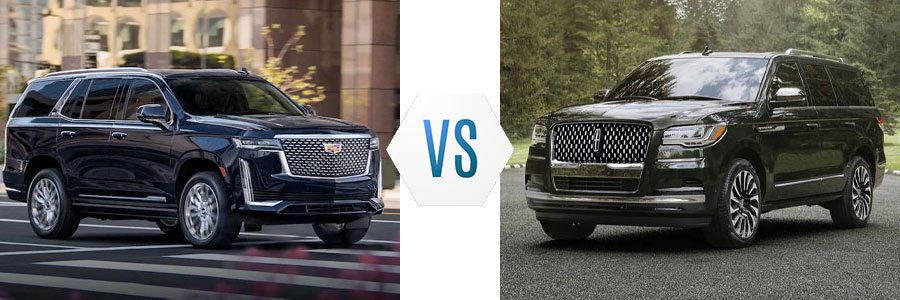 2022 Cadillac Escalade vs Lincoln Navigator