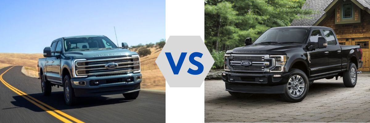 2023 Ford Super Duty vs 2022 Ford Super Duty