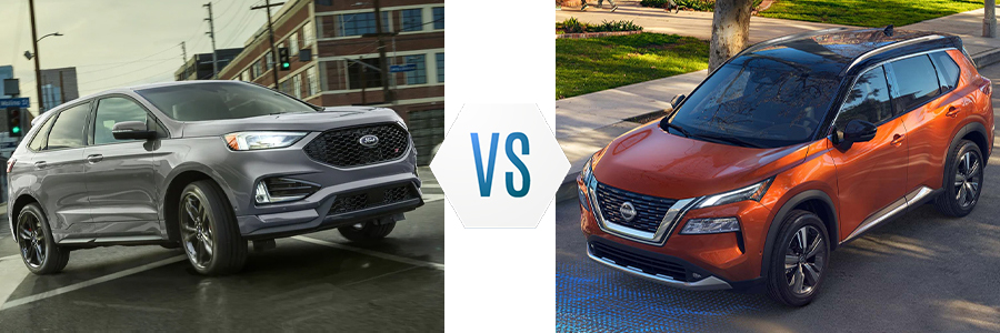 2022 Ford Edge vs Nissan Rogue