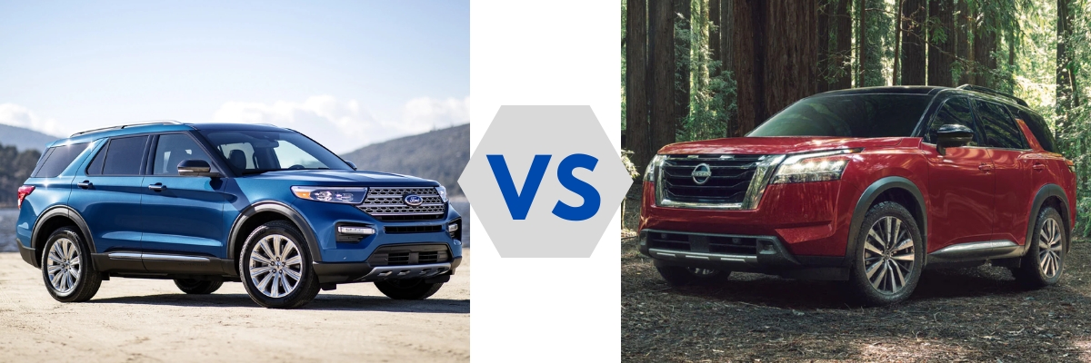 2023 Ford Explorer vs Nissan Pathfinder