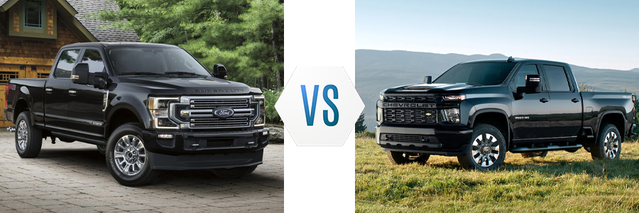 2021 Ford F-250 Super Duty vs Chevy Silverado 2500HD