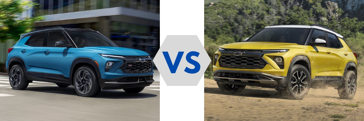 2025 Chevy Trailblazer vs 2024 Chevy Trailblazer