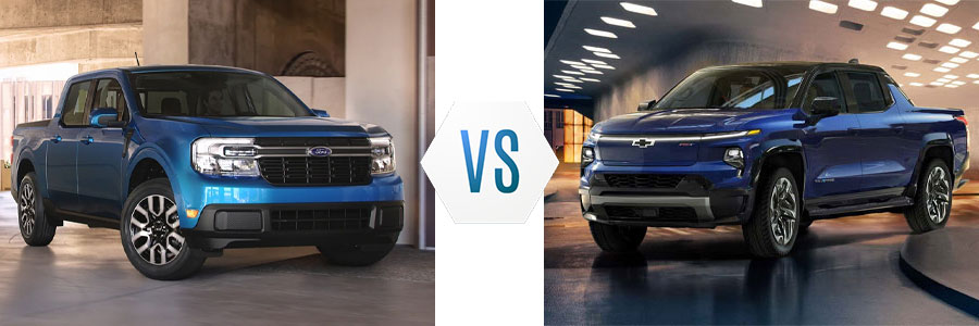 2022 Ford Maverick vs Chevy Silverado EV