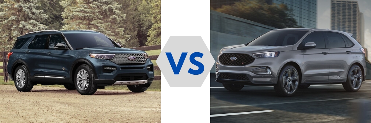 2024 Ford Explorer vs 2024 Ford Edge