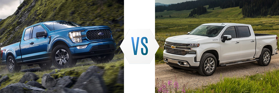 2021 Ford F-150 vs Chevy Silverado 1500