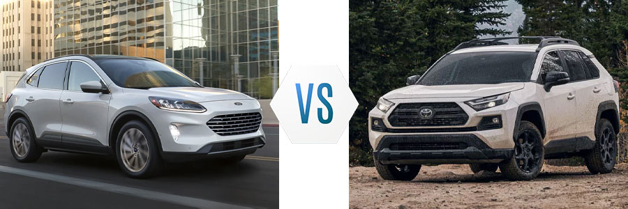 2022 Ford Escape vs Toyota RAV4