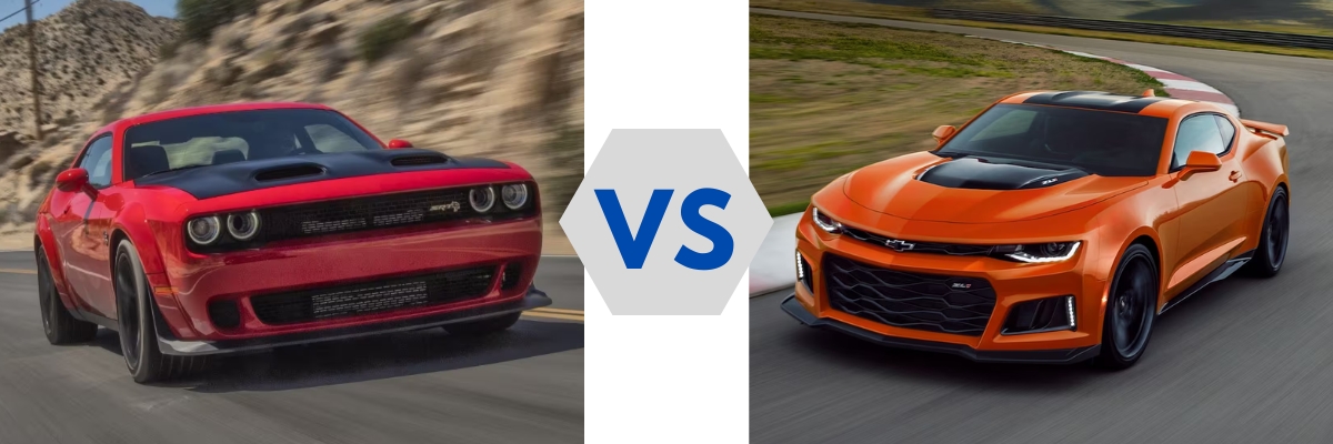 2023 Dodge Challenger vs Chevy Camaro