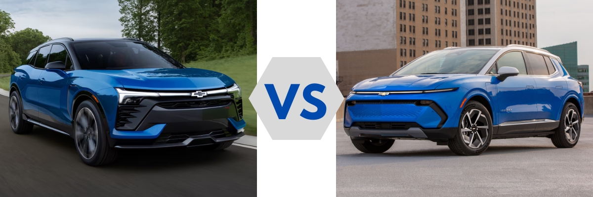 2024 Chevy Blazer EV vs 2024 Chevy Equinox EV