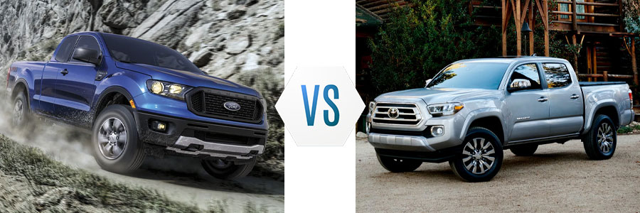 2022 Ford Ranger vs Toyota Tacoma