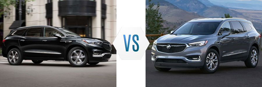 2021 Buick Enclave vs Enclave Avenir