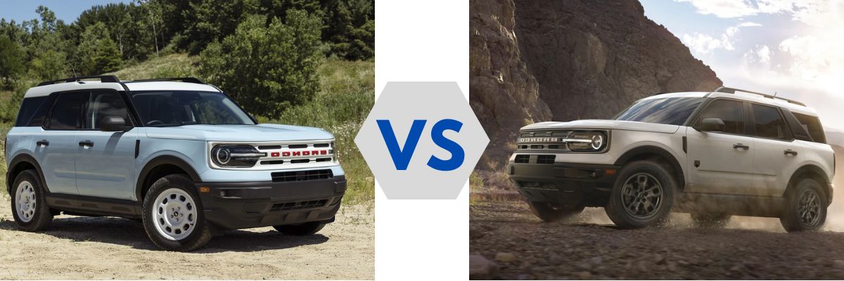 2023 Ford Bronco Sport vs 2022 Ford Bronco Sport