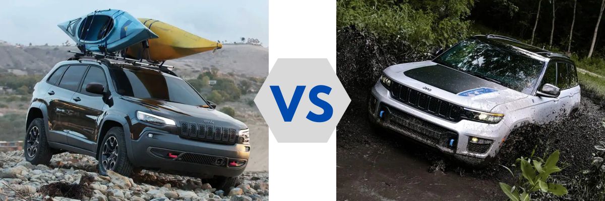 2022 Jeep Cherokee vs Jeep Grand Cherokee