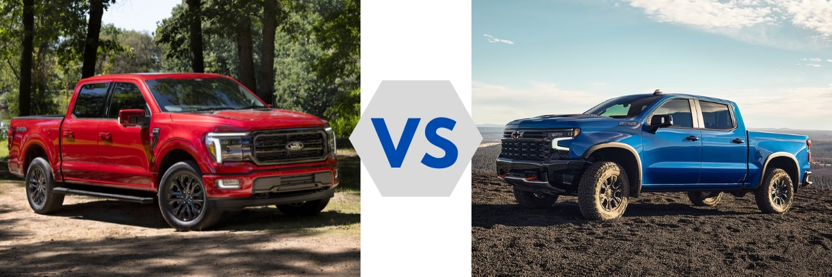 2024 Ford F-150 vs 2024 Chevy Silverado 1500