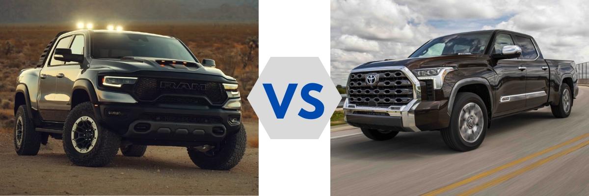 2024 Ram 1500 TRX vs 2024 Toyota Tundra TRD Pro