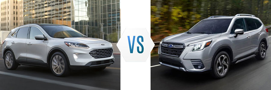 2022 Ford Escape vs Subaru Forester