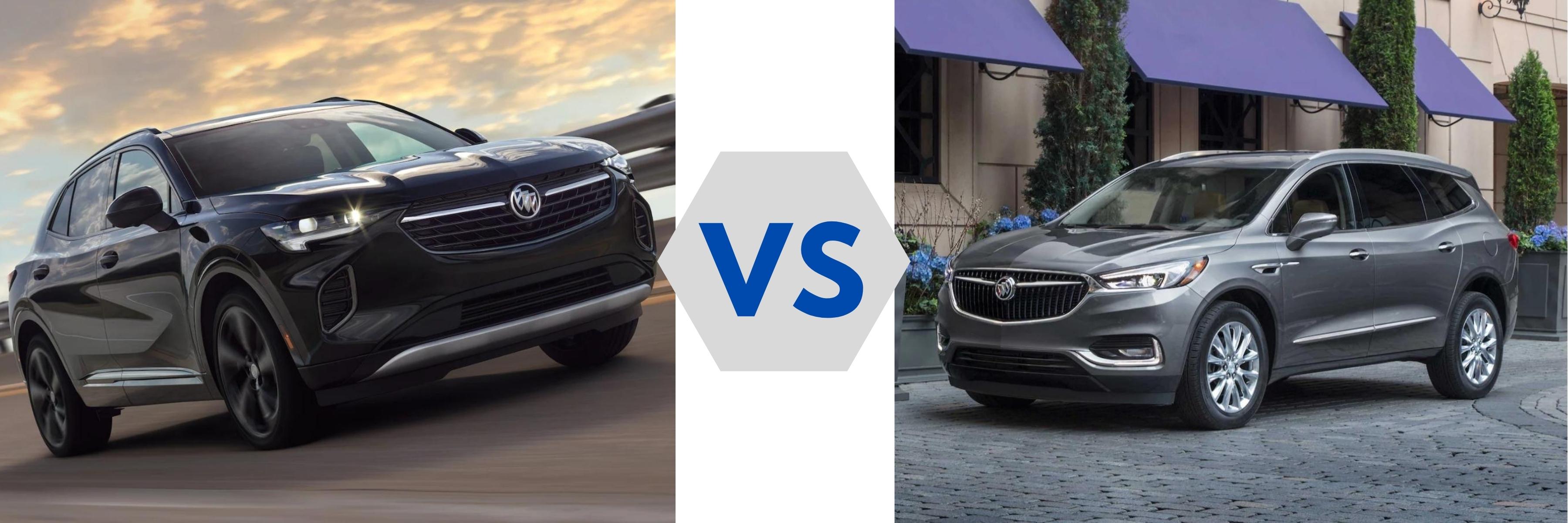 2021 Buick Envision vs Enclave