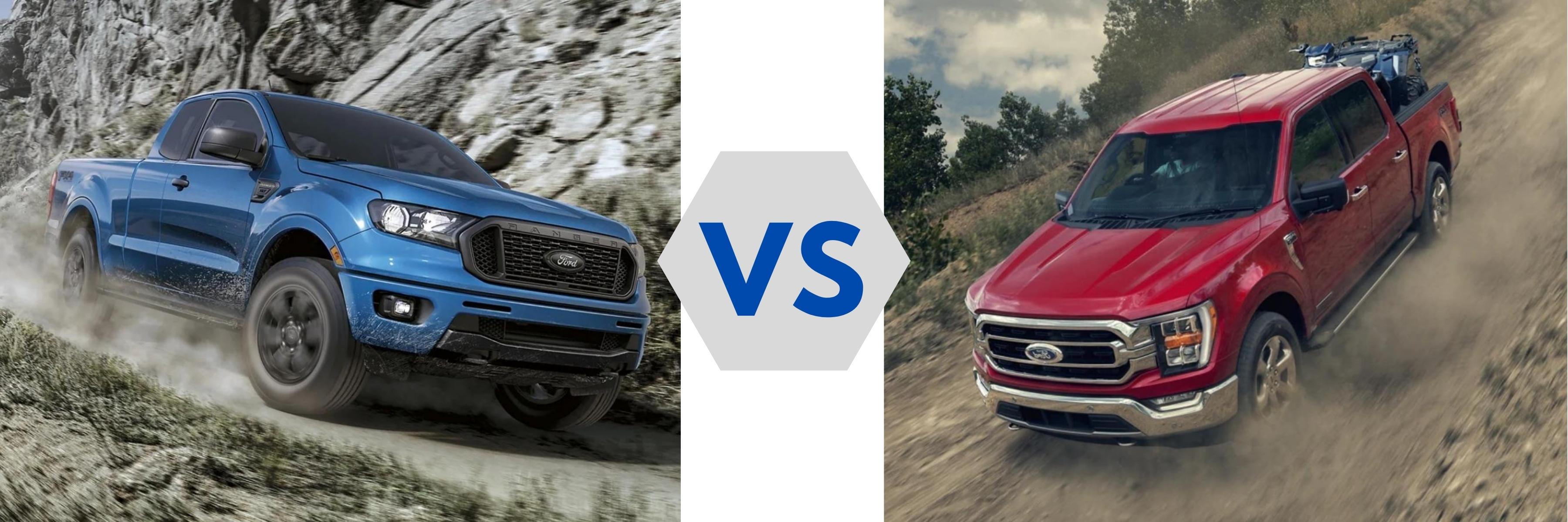 2021 Ford Ranger vs F-150