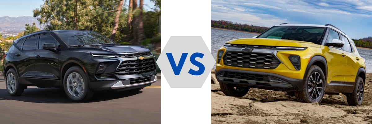 2024 Chevy Blazer vs 2024 Chevy Trailblazer