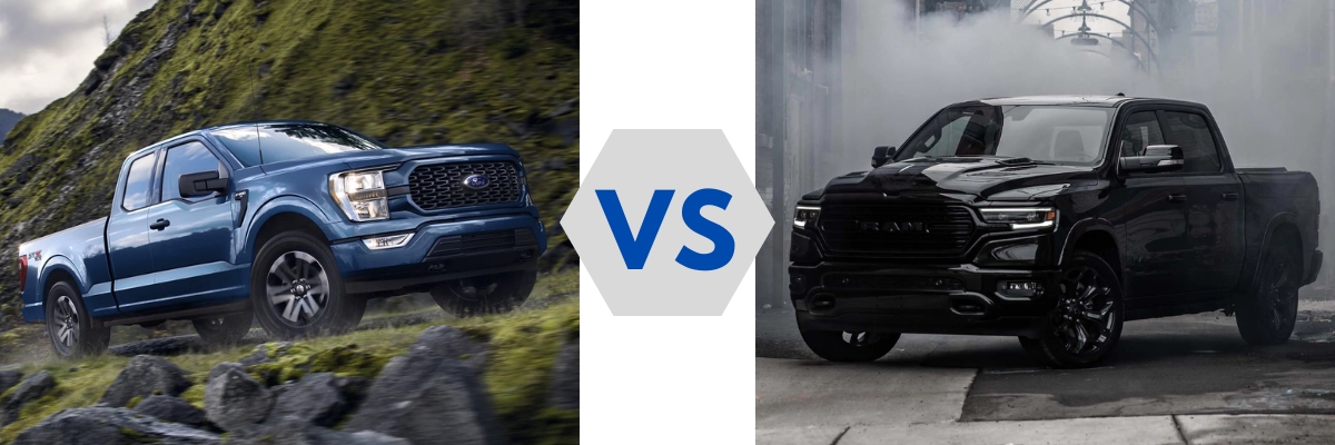 2023 Ford F-150 vs Ram 1500