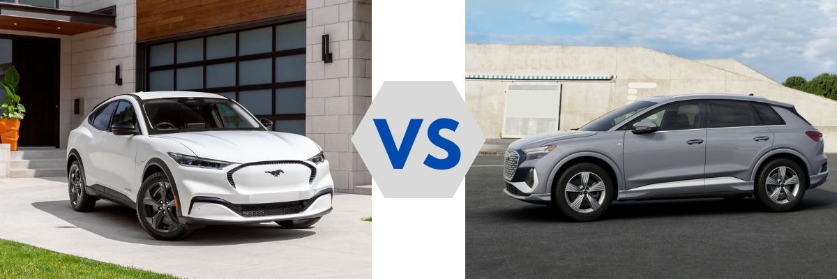 2023 Ford Mustang Mach-e vs Audi Q4 e-tron