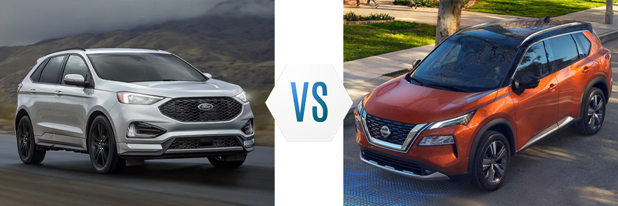 2021 Ford Edge vs Nissan Rogue