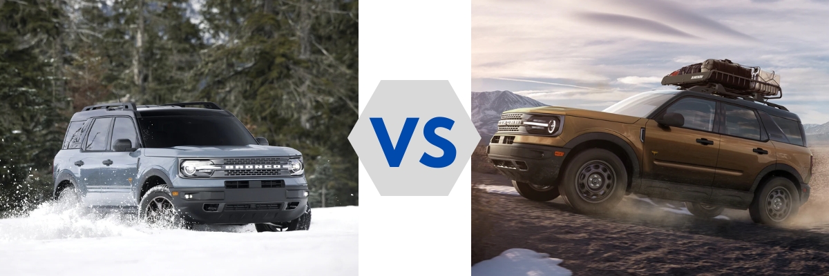 2023 Ford Bronco Sport vs 2022 Ford Bronco Sport