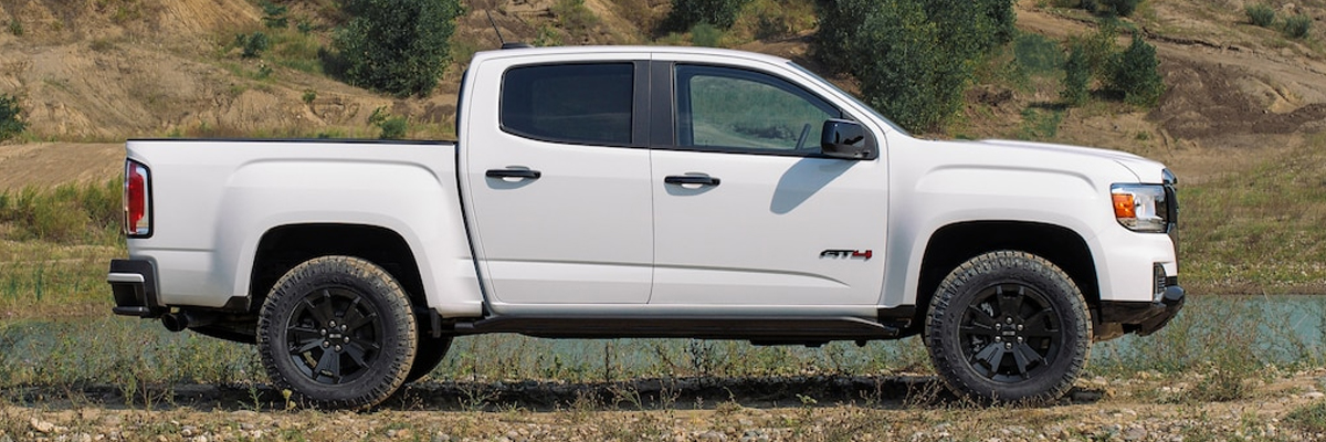 2021 GMC Canyon Elevation vs AT4 vs Denali