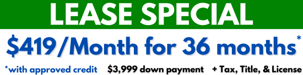 See Dealer for all details