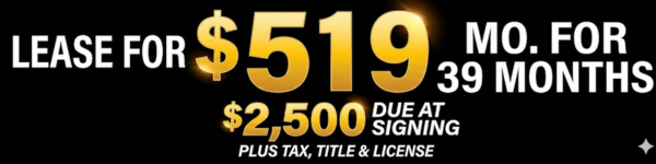 Lease this Traverse LT from $519 per month! $2,500 due at signing plus tax and tags 39 months, 7500 miles per year *with approved credit, not all buyers will qualify *must qualify for Lease Loyalty or Lease Conquest Rebate