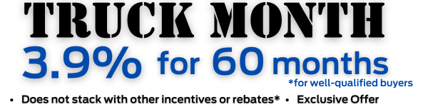 Exclusive Offer! Does not stack with other incentives or rebates. See dealer for all details.
