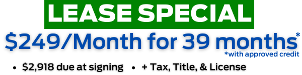 *See Dealer for all details.*